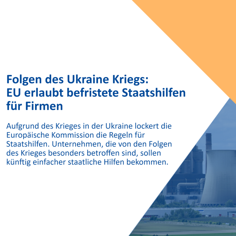EU-Beihilfen EU-Beihilfen