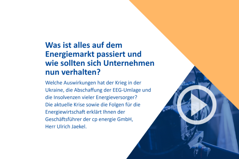 Krise Energiemarkt