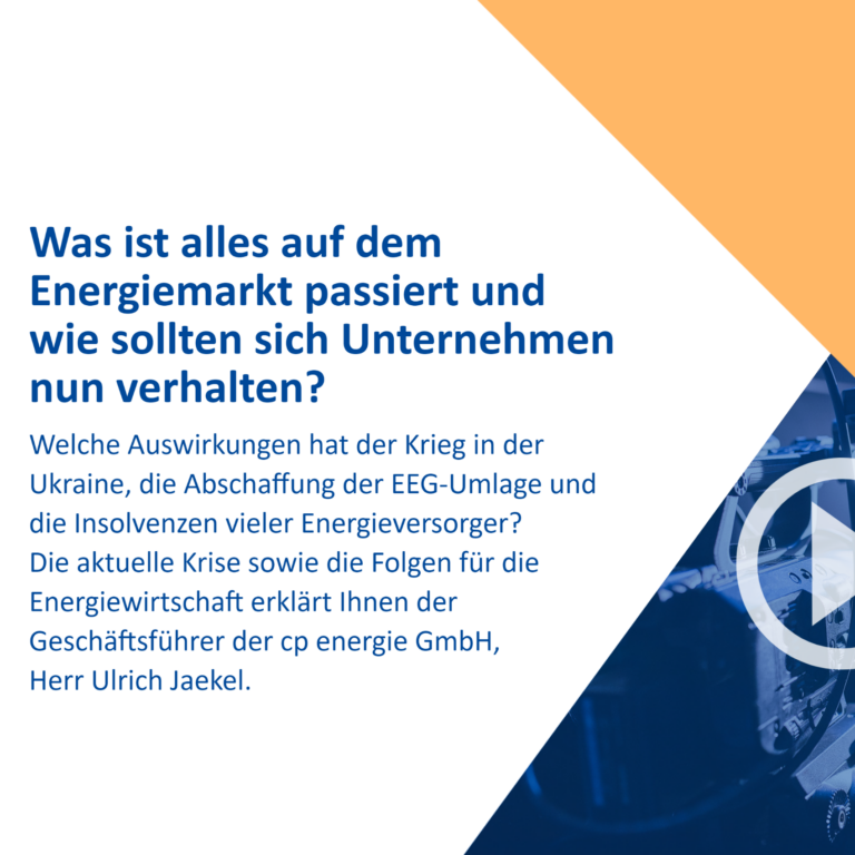 Krise Energiemarkt Krise Energiemarkt