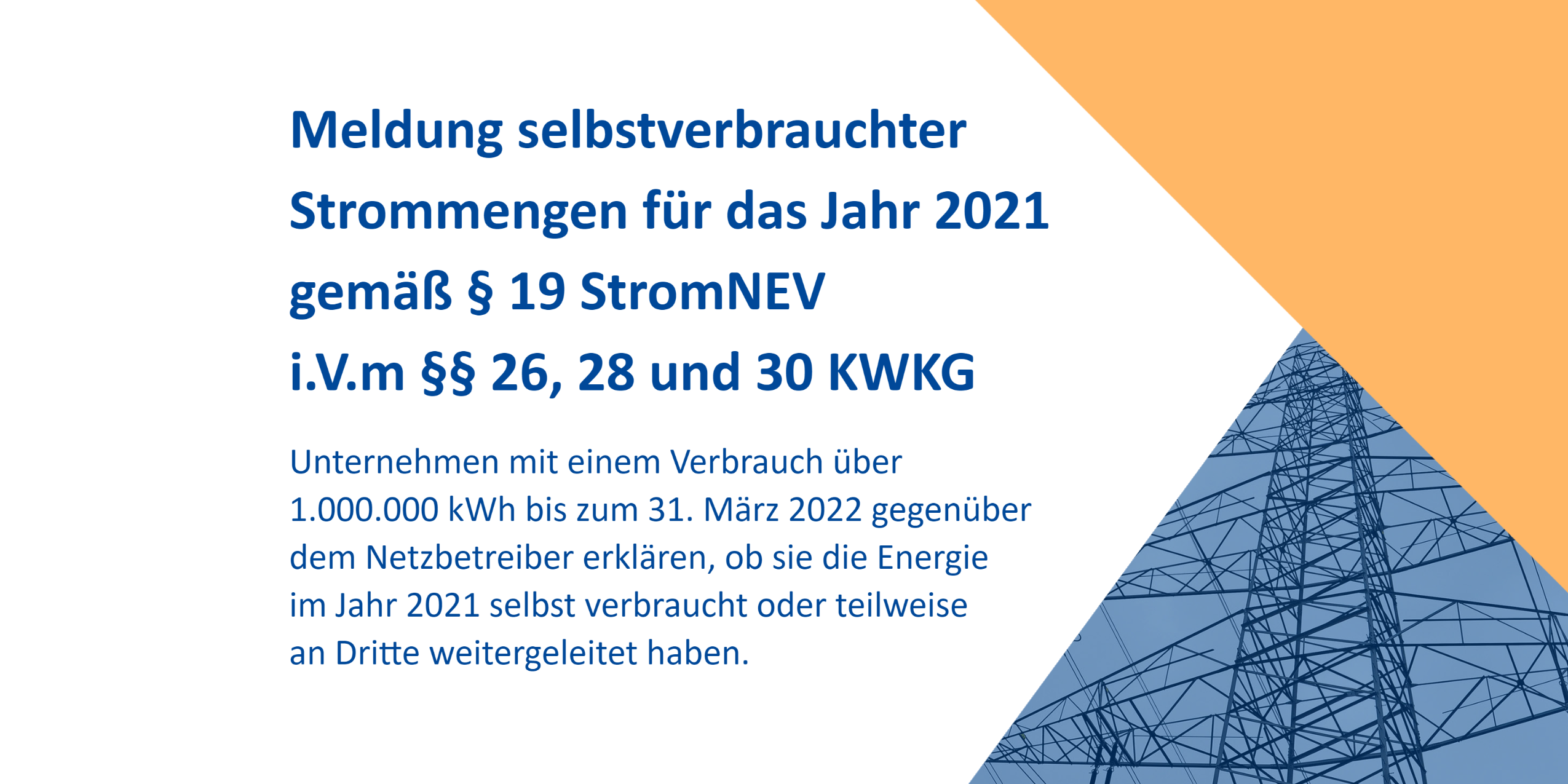 Meldung Strom