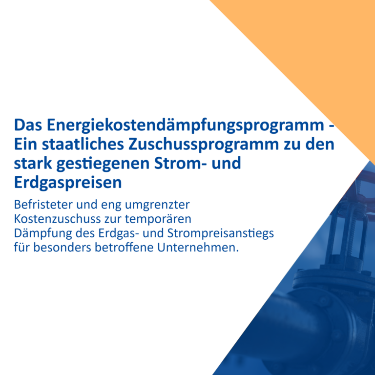 Energiedämpfungsprogramm EKPD Energiedämpfungsprogramm EKPD