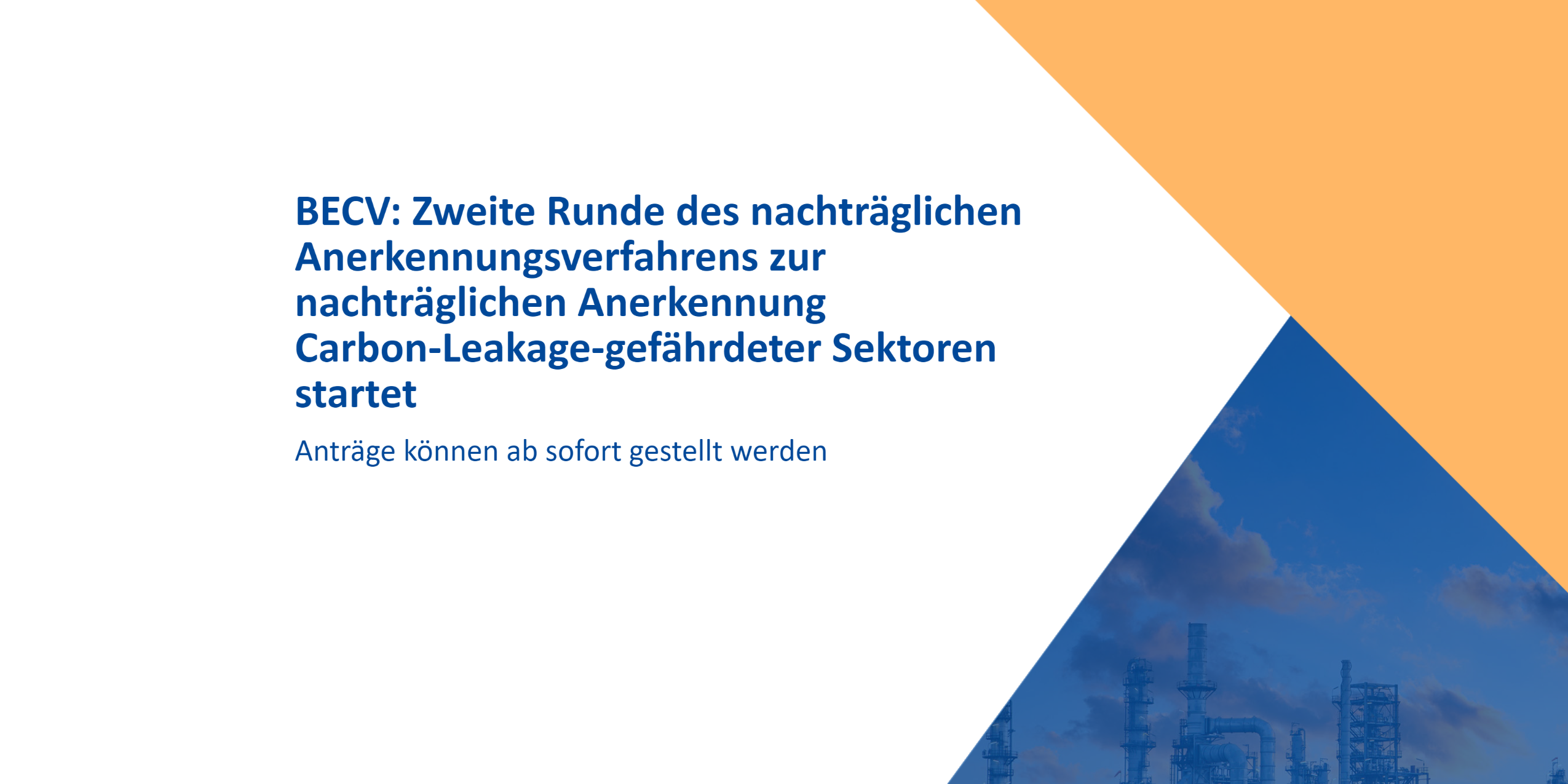 2. Runde BECV 2. Runde BECV