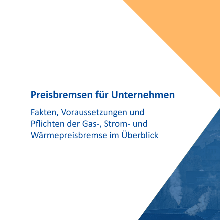 Preisbremsen für Unternehmen Preisbremsen für Unternehmen