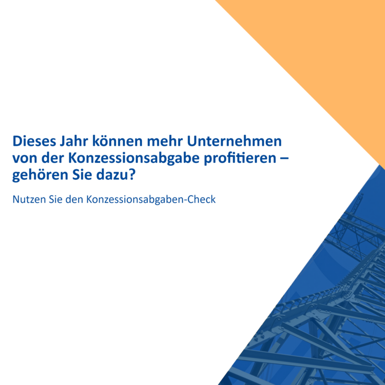 Konzessionsabgabe Konzessionsabgabe