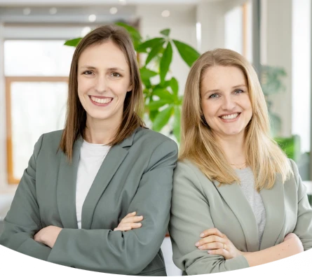 Lena Ziska und Sandra Talhof